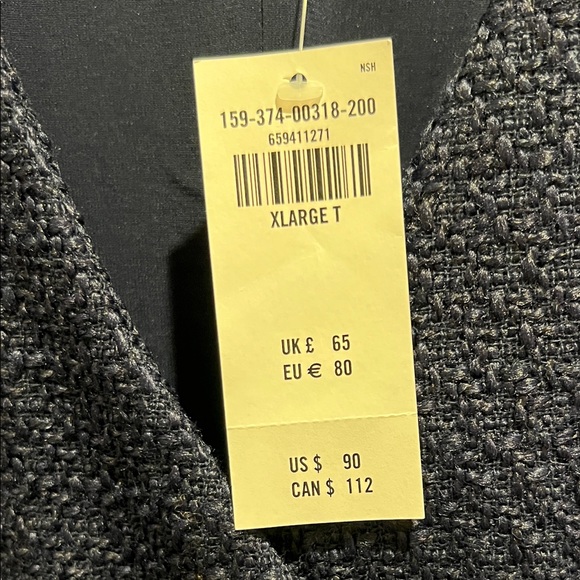 Abercrombie & Finch Navy Button-Down Mini Dress - Picture 3 of 7